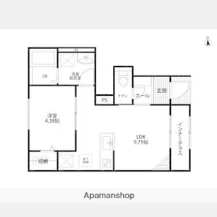 リーブルファイン木曽川町【1階】の間取り