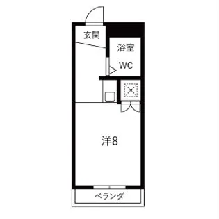 シャトークレール【5階】の間取り