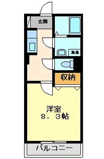サンピア幸【2階】の間取り