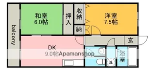 サン・キャッスル【2階】の間取り