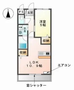 Ⅲ・ベル【2階】の間取り