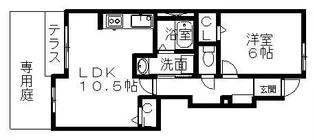 ショコラ【1階】の間取り