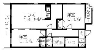 LA VERITE【3階】の間取り
