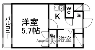 愛知県一宮市栄1丁目【マンション】の間取り