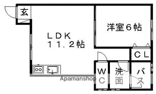 AMI【1階】の間取り
