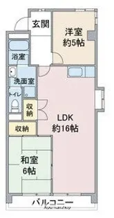 愛知県名古屋市北区上飯田北町2丁目【マンション】の間取り