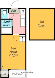 レミオロメン【1階】の間取り