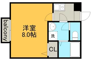 プリミエールモアグリーン【1階】の間取り