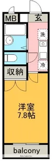 愛知県名古屋市北区元志賀町2丁目【マンション】の間取り