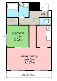 愛知県名古屋市北区光音寺町1丁目【マンション】の間取り