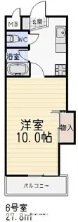 愛知県名古屋市北区平安1丁目【マンション】の間取り
