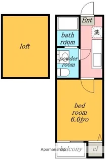 愛知県名古屋市北区中杉町2丁目【アパート】の間取り