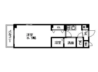 サンリット【2階】の間取り