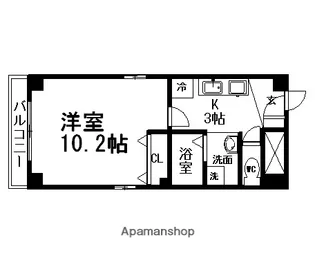 愛知県名古屋市北区大曽根4丁目【マンション】の間取り