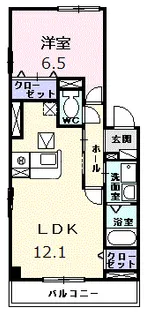 プリマベーラⅡ【2階】の間取り