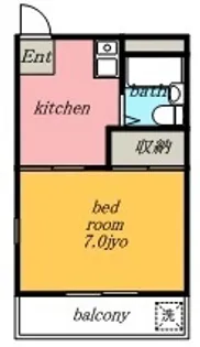 シティハイツ名城 I【3階】の間取り