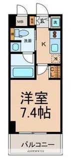 愛知県名古屋市北区黒川本通4丁目【マンション】の間取り