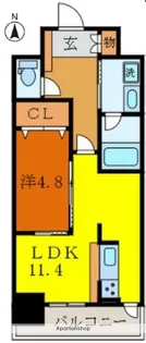 愛知県名古屋市北区志賀南通2丁目【マンション】の間取り