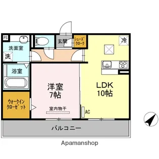 ボイスセカンド【2階】の間取り