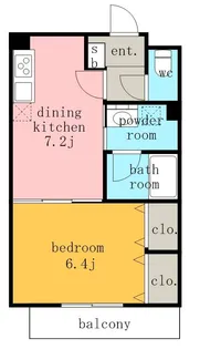 プレステージ金城【301号室】の間取り