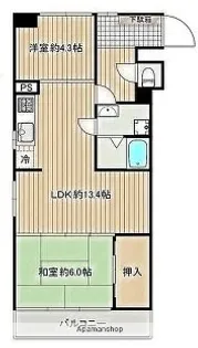 サンライフ金城【2階】の間取り