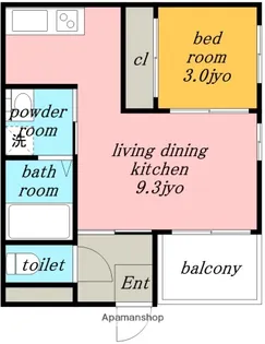 REGALEST Ele【1階】の間取り
