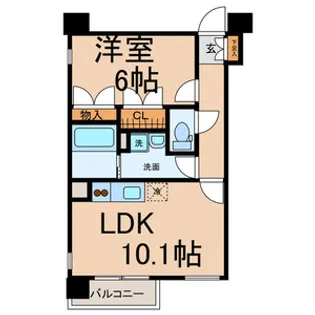 パラシオ【2階】の間取り