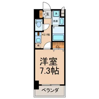 アジリア大曽根【6階】の間取り