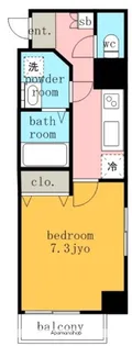 愛知県名古屋市北区杉栄町4丁目【マンション】の間取り