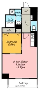 愛知県名古屋市北区大曽根4丁目【マンション】の間取り