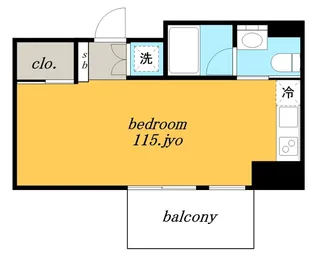 愛知県名古屋市北区柳原4丁目【マンション】の間取り