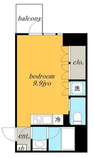 愛知県名古屋市北区柳原4丁目【マンション】の間取り