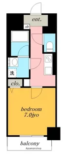 愛知県名古屋市北区大曽根3丁目【マンション】の間取り