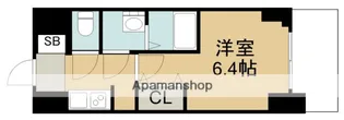 S−RESIDENCE平安通【8階】の間取り