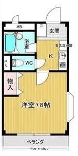 アーバン・スクエア【4階】の間取り