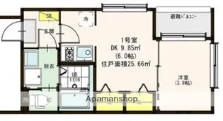 愛知県名古屋市北区水切町5丁目【アパート】の間取り