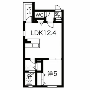NAGOYA the CANAL【2階】の間取り