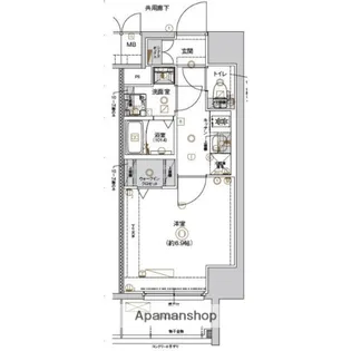 愛知県名古屋市北区稚児宮通2丁目【マンション】の間取り