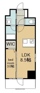 愛知県名古屋市北区志賀町4丁目【マンション】の間取り