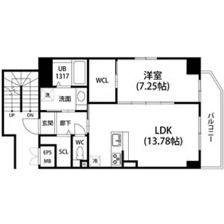 GRAN DUKE黒川【10階】の間取り