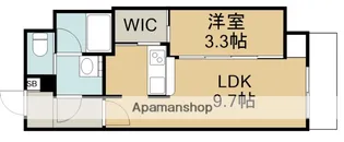 愛知県名古屋市東区矢田5丁目【マンション】の間取り
