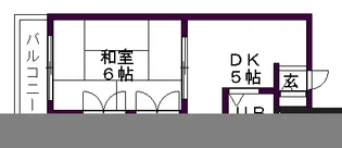 ラ・クール泉【6階】の間取り