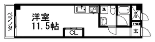 ヴェルドミール志賀【303号室】の間取り