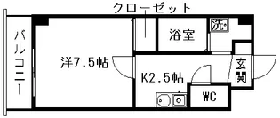 愛知県名古屋市北区柳原3丁目【マンション】の間取り