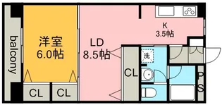 大脇ビル【4階】の間取り