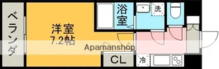 UURコート名古屋名駅【12階】の間取り
