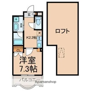 セレス大須【8階】の間取り