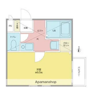 ワールドレコード【1階】の間取り