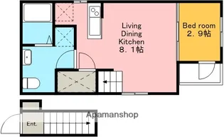 エスカリエ名駅【3階】の間取り