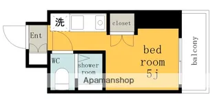 岩井橋ロイヤルハイツ【8階】の間取り